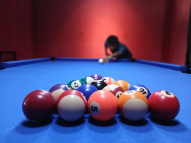 Action Shot at Club Urban Cue